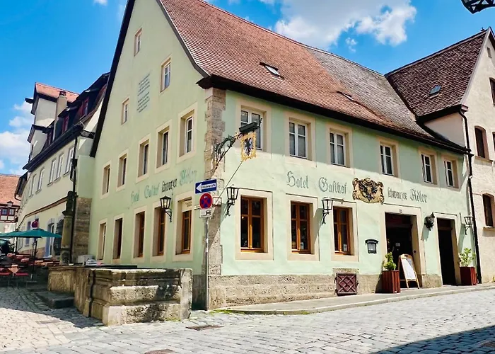 Otel Schwarzer Adler Rothenburg ob der Tauber