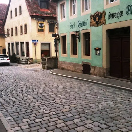 Hotell Schwarzer Adler Rothenburg ob der Tauber